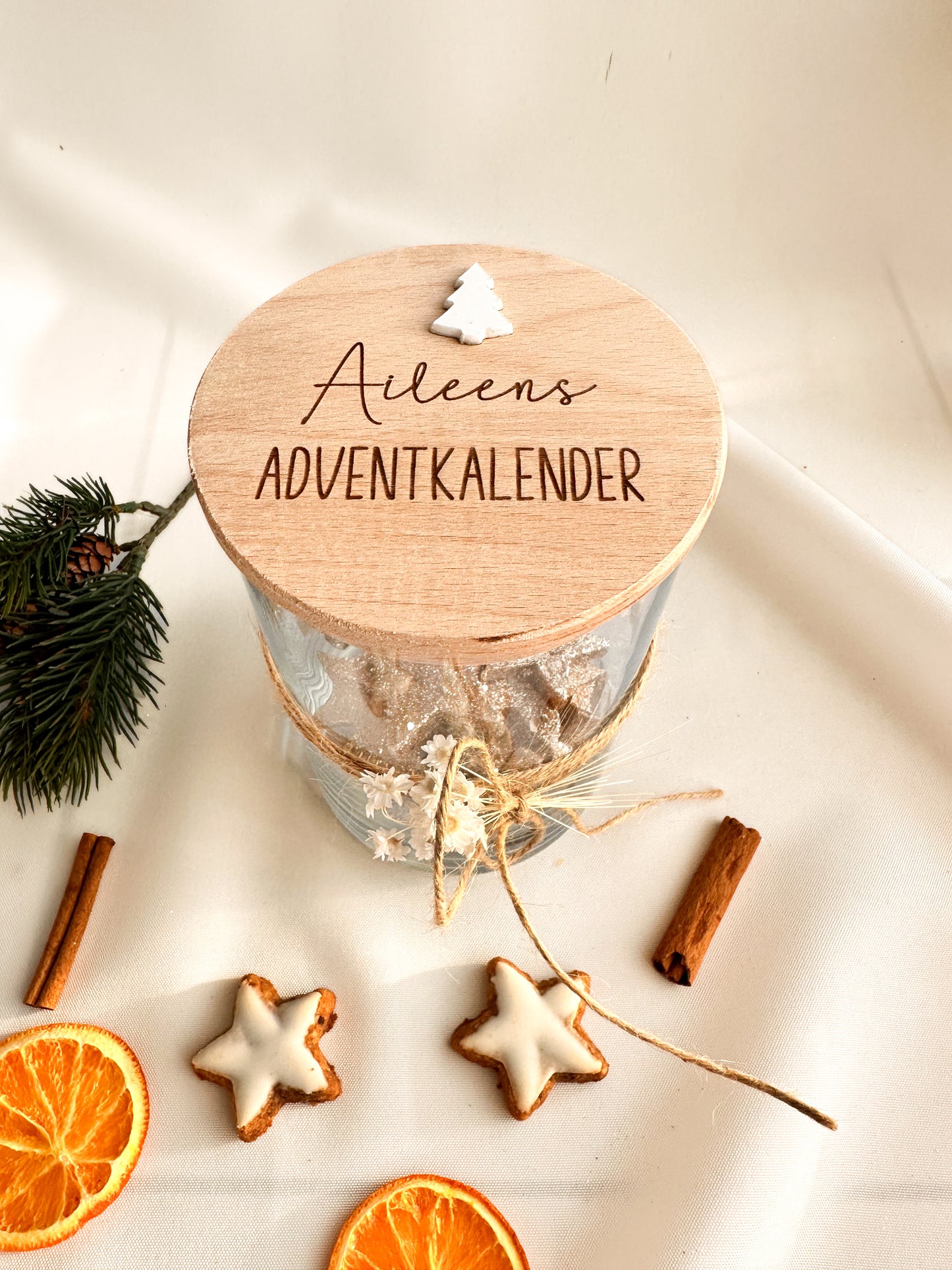 Vorratsglas- Adventskalender