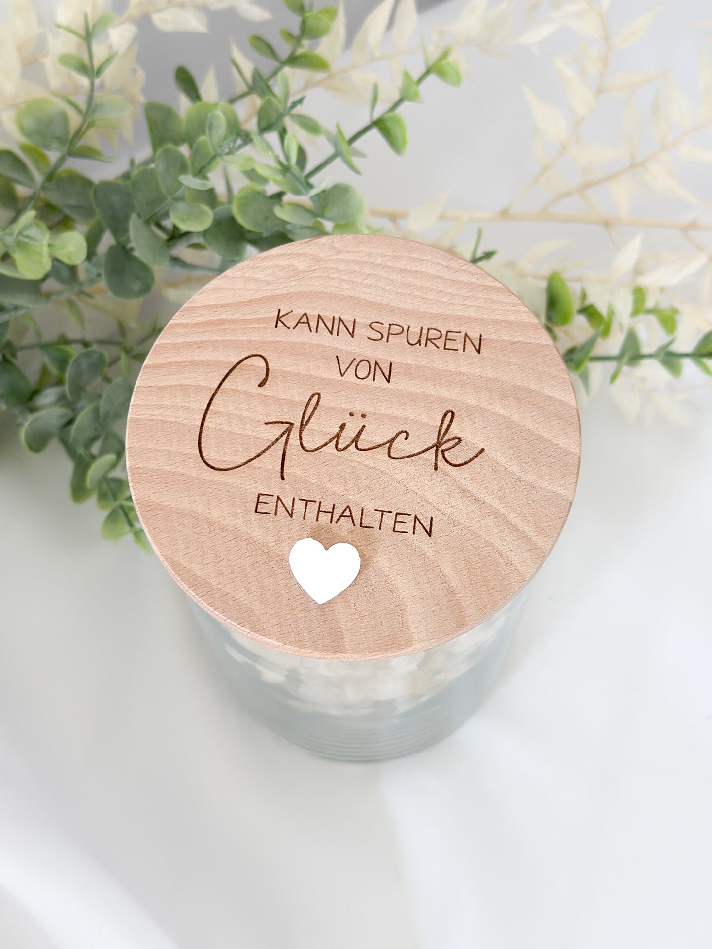 Vorratsglas- Glück
