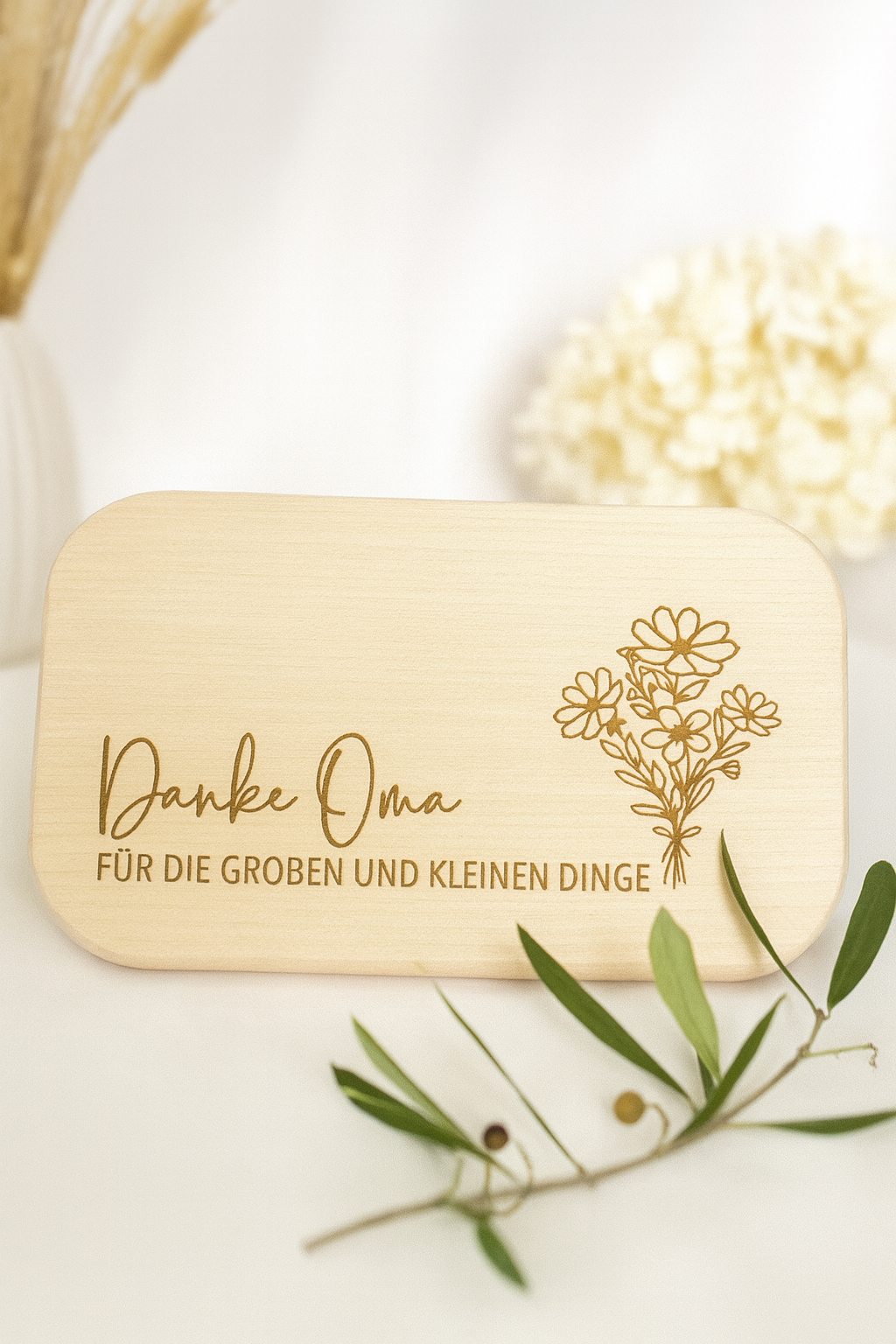 Brettchen "Danke Oma"