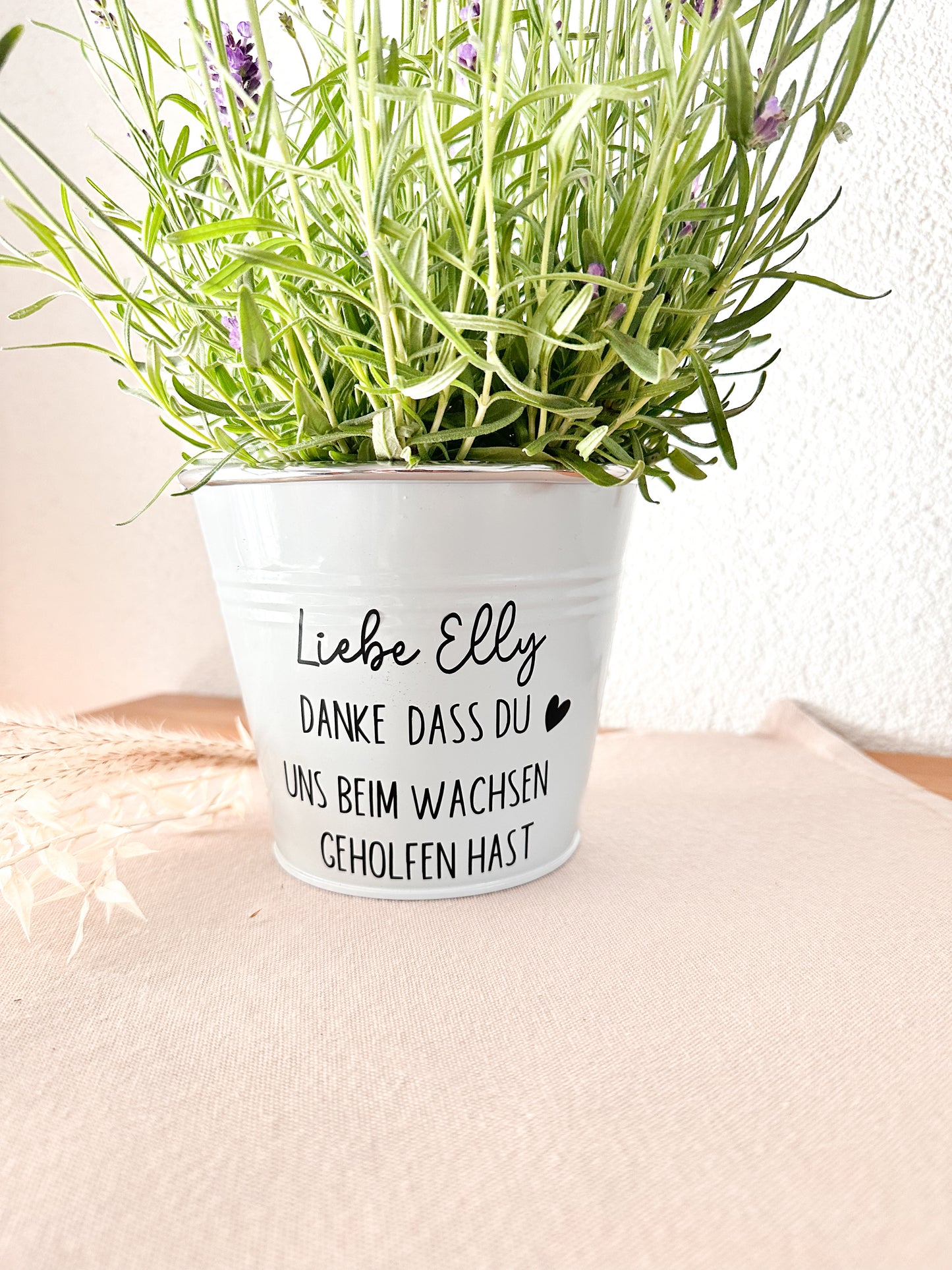Blumentopf mit Spruch- Lehrer/ Erzieher