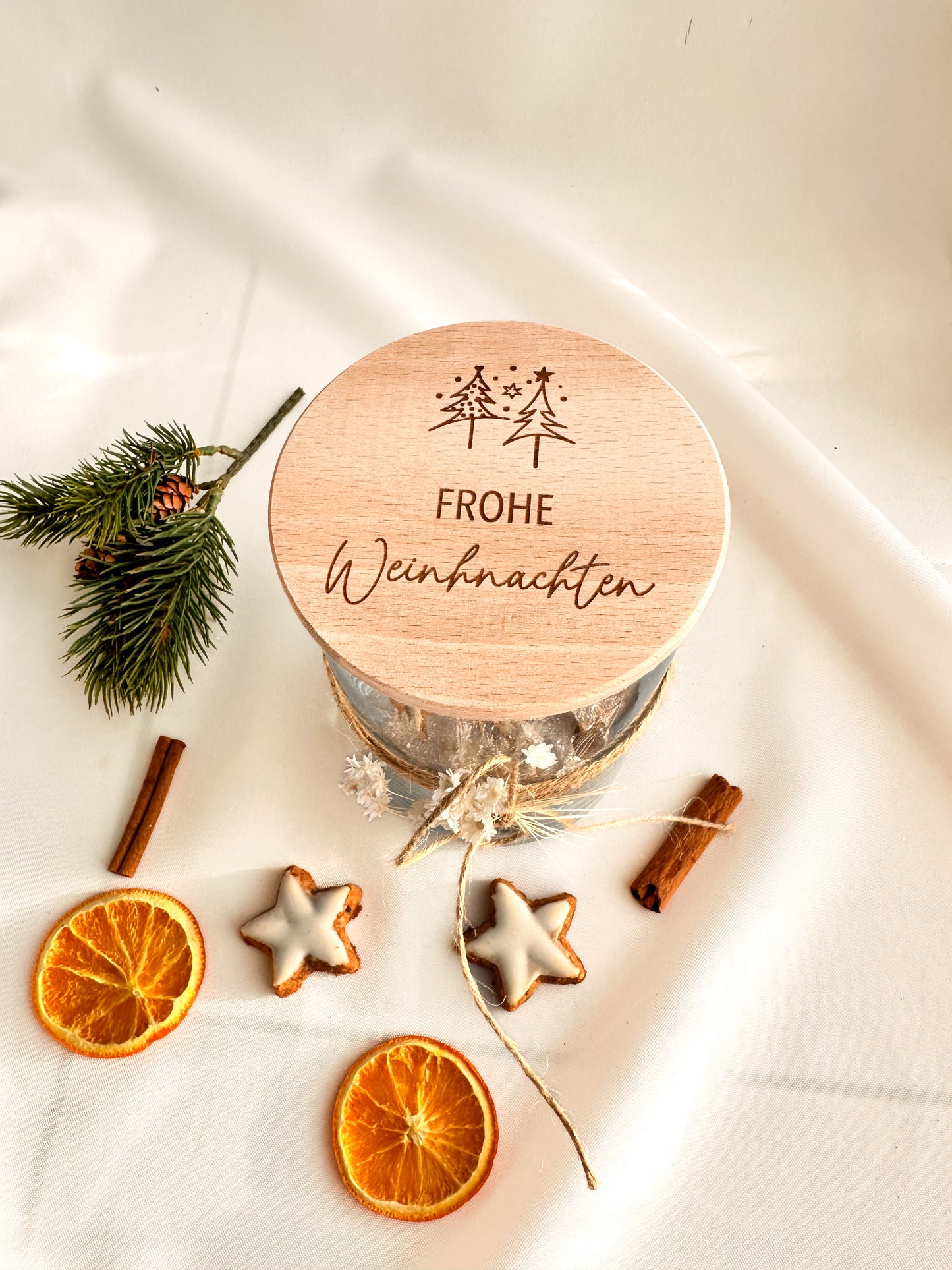 Vorratsglas-Weihnachten