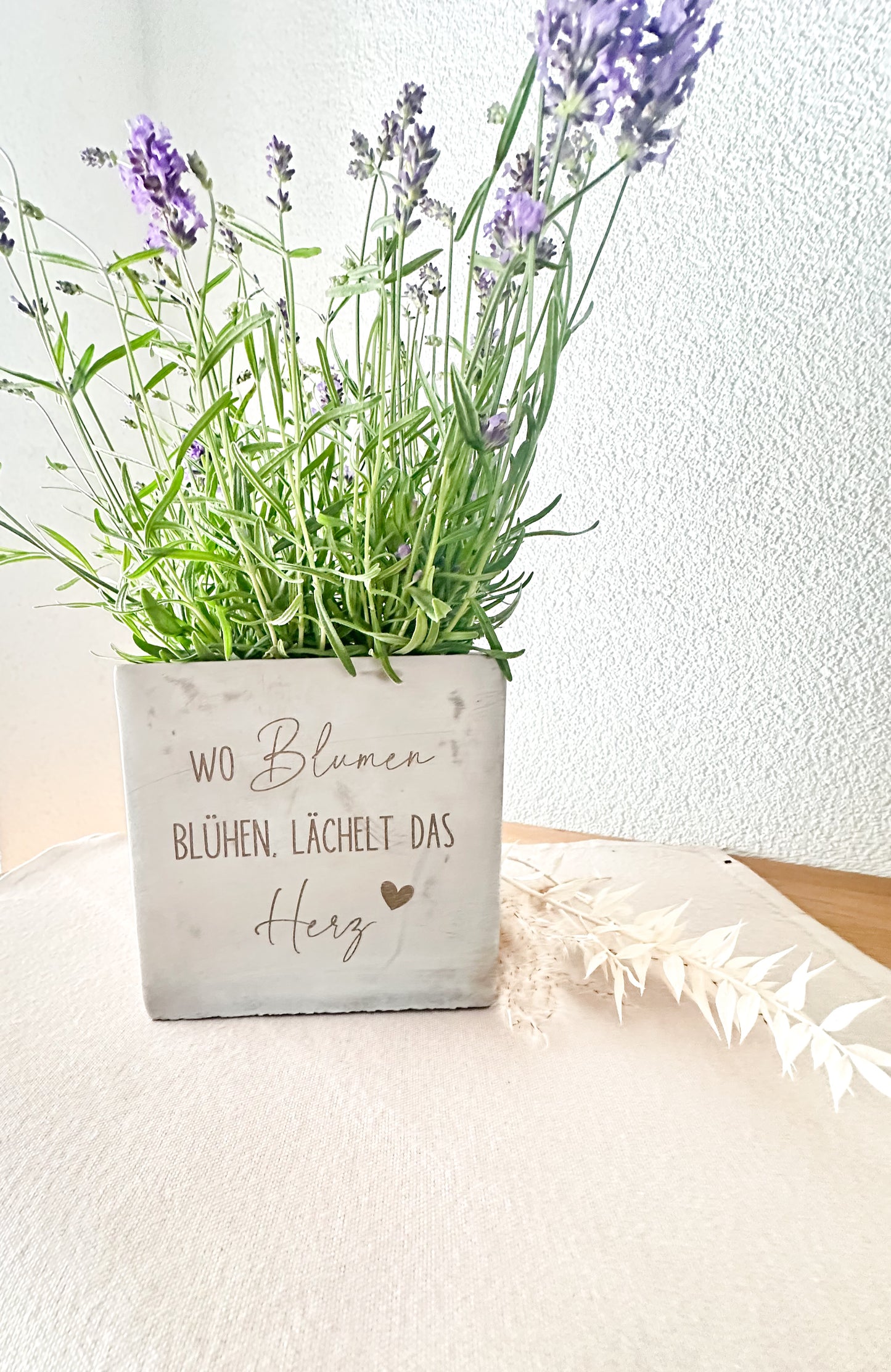 Blumentopf- "wo Blumen blühen"