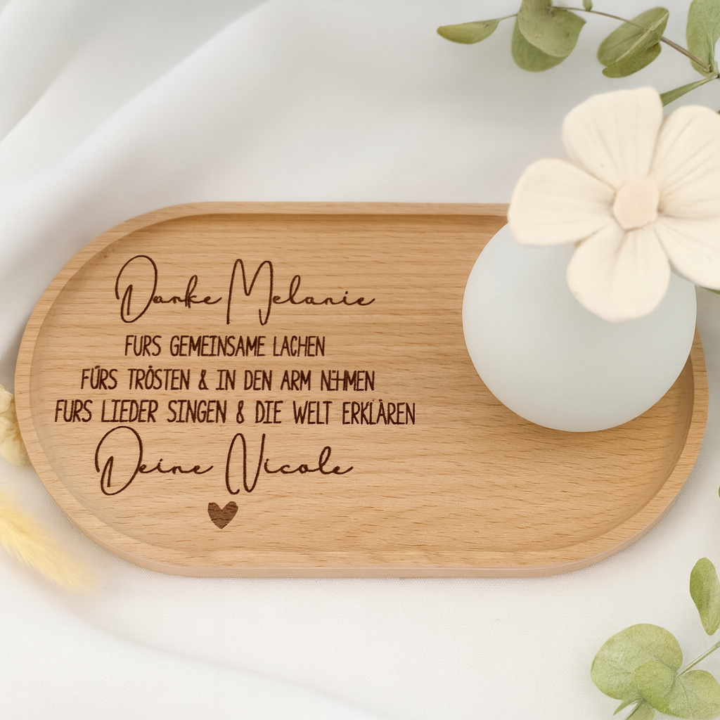 Tablett-Abschiedsgeschenk Lehrer/Erzieher