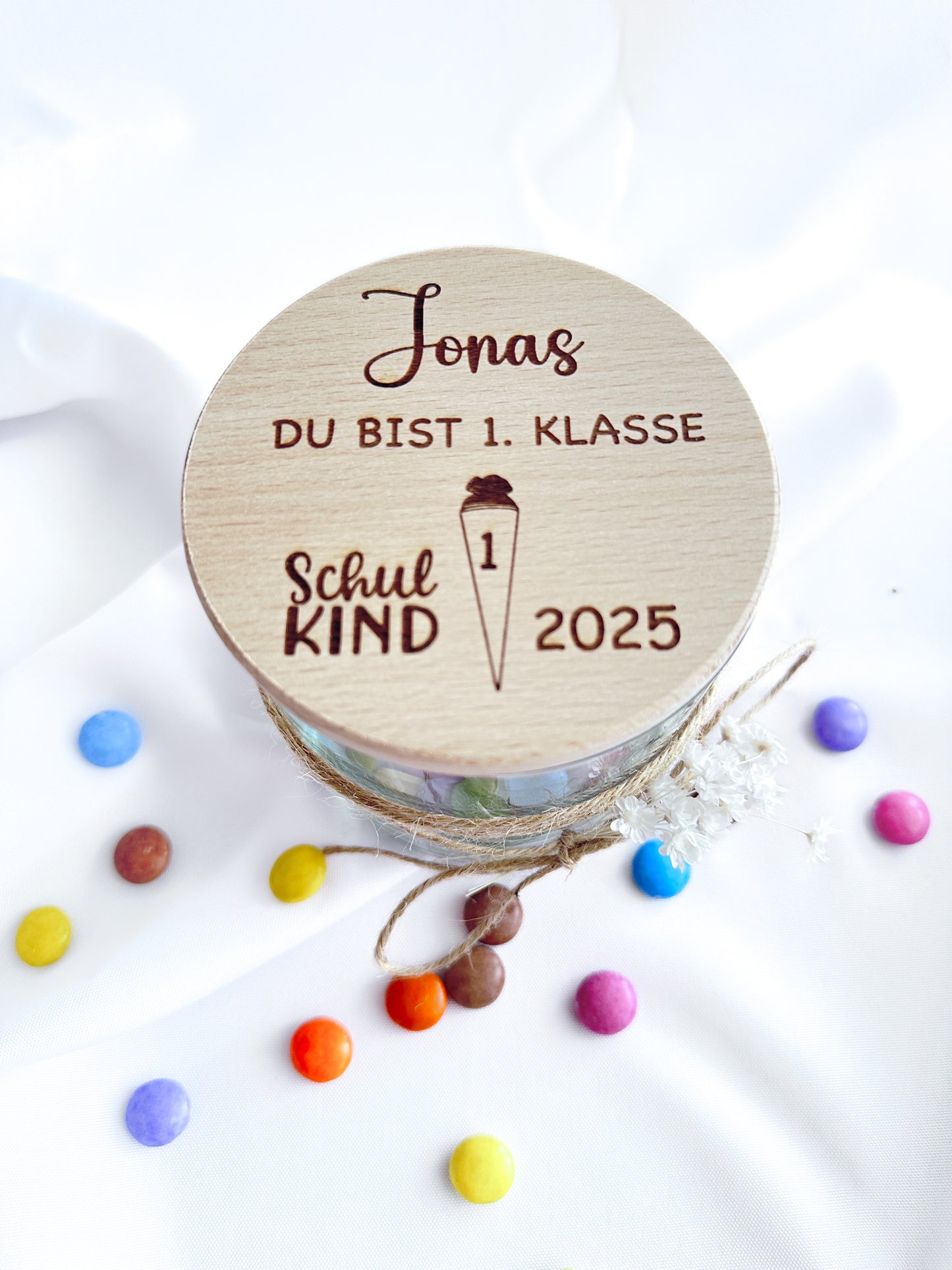 Vorratsglas- Einschulung