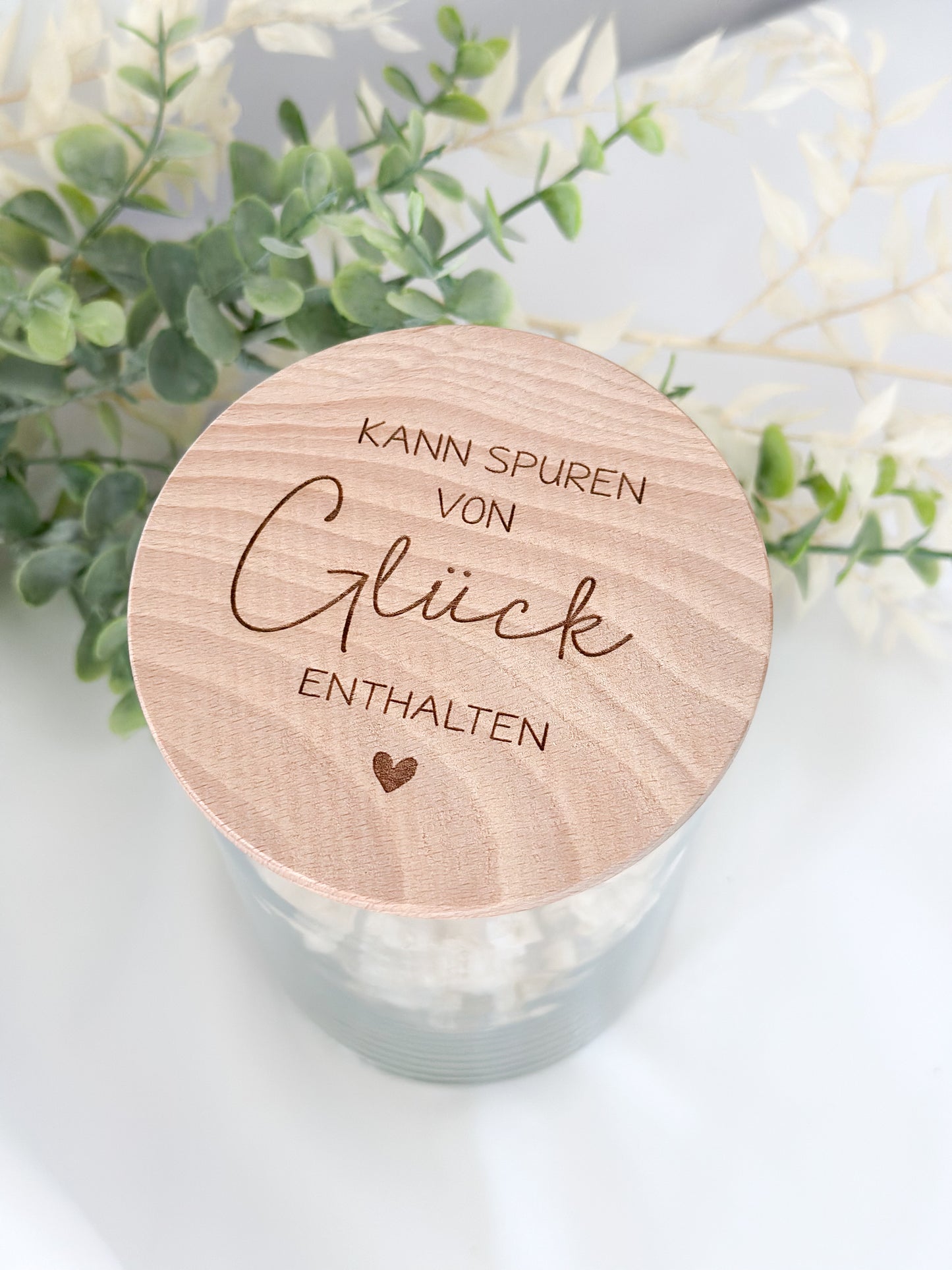 Vorratsglas- Glück