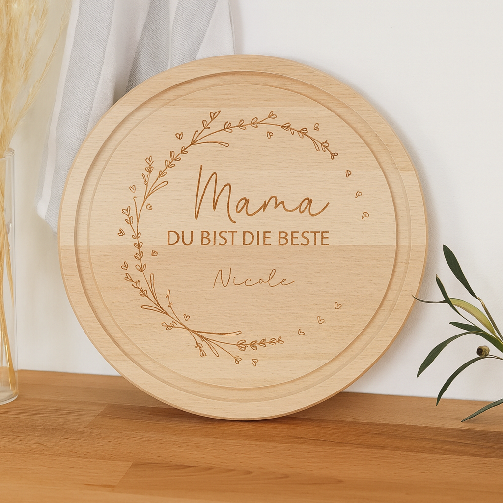 Brettchen " Oma du bist die Beste"