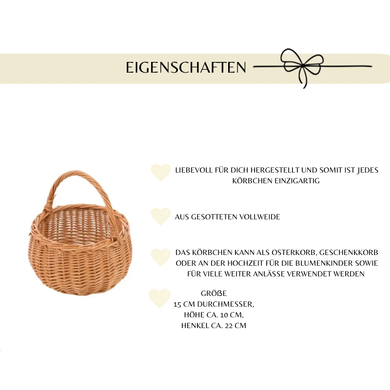 Geschenkkorb mit Anhänger II