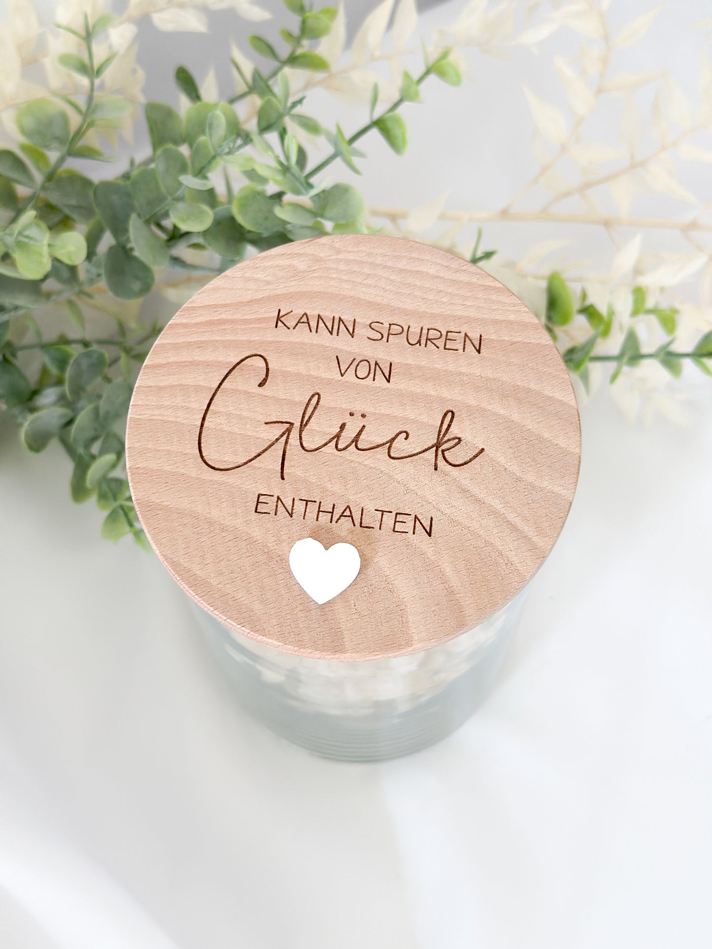 Vorratsglas- Glück
