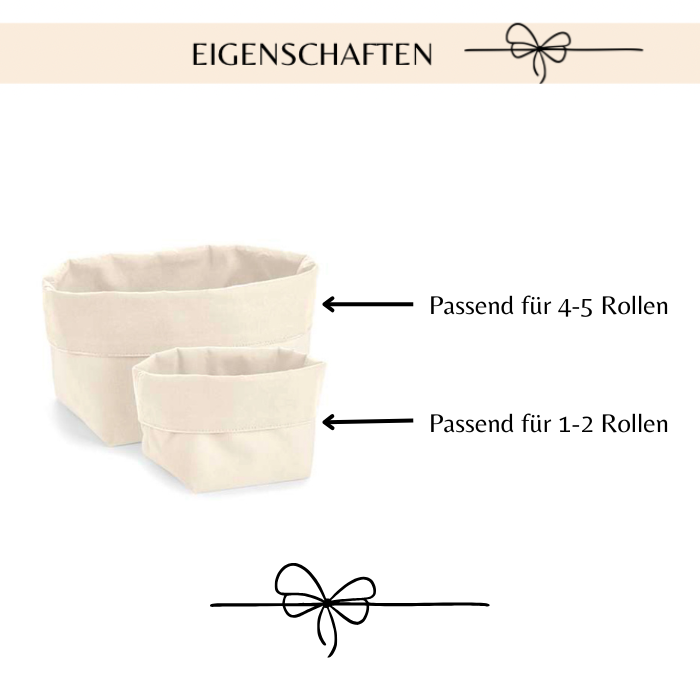 Aufbewahrungskorb „Klopapier“