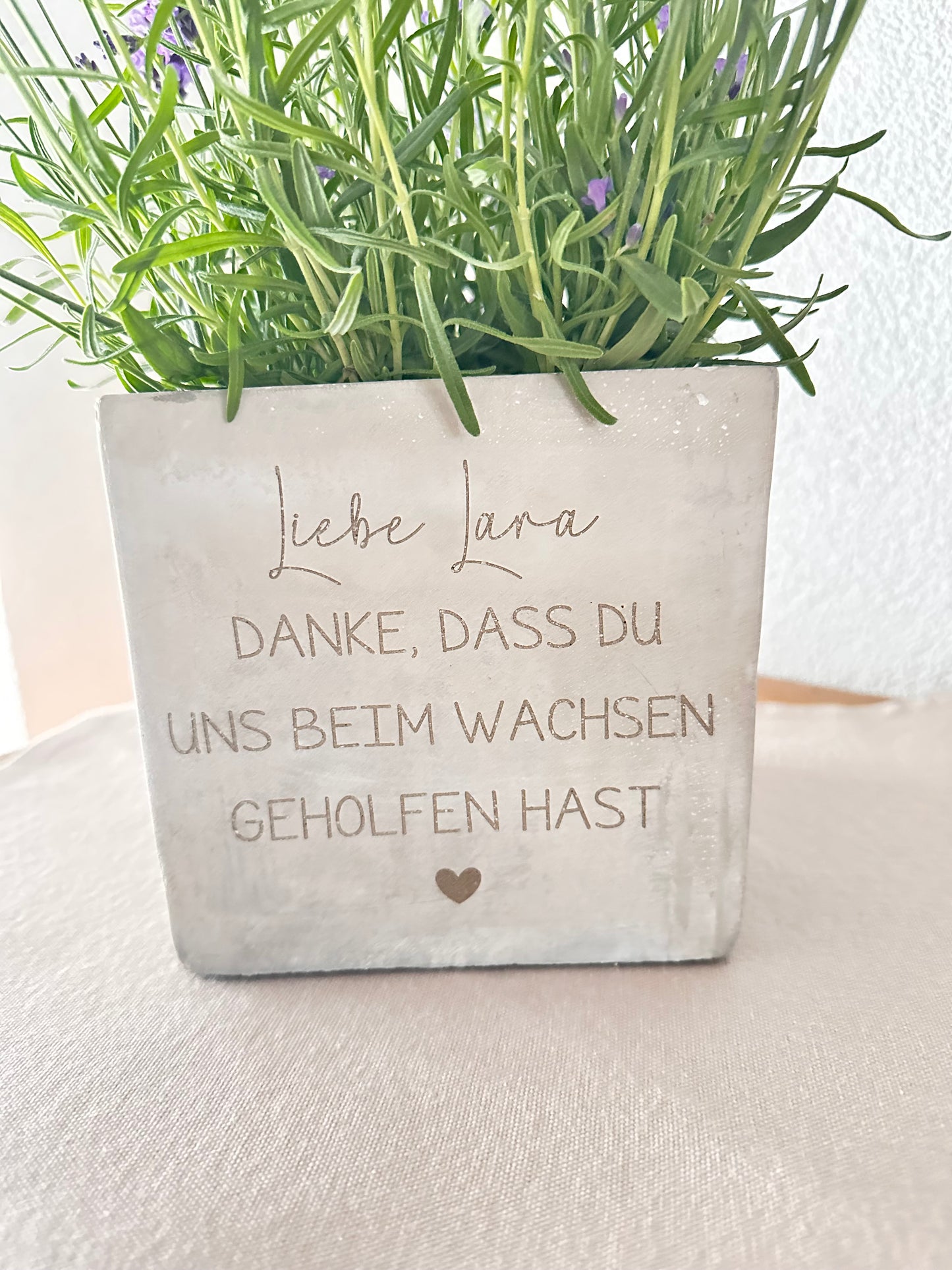 Blumentopf-Lehrer Abschied