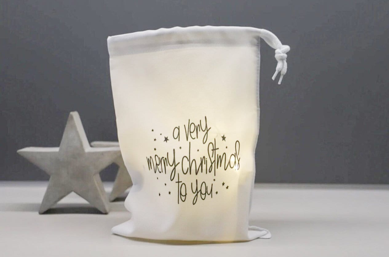 Lichtbeutel Weihnachten