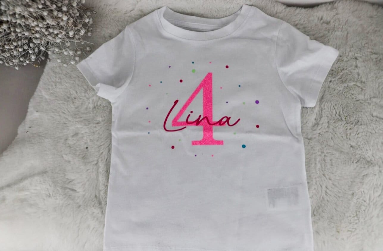 Kindergeburtstag T-Shirt mit Jahreszahl
