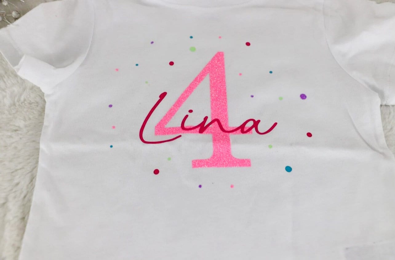 Kindergeburtstag T-Shirt mit Jahreszahl