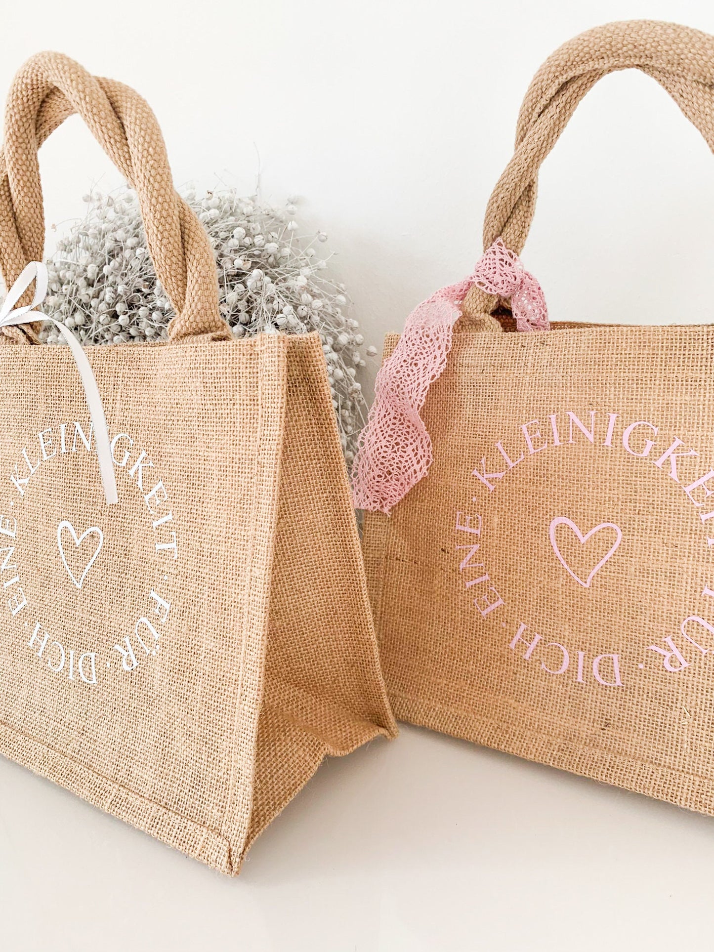 Jutetasche „Eine Kleinigkeit für Dich“