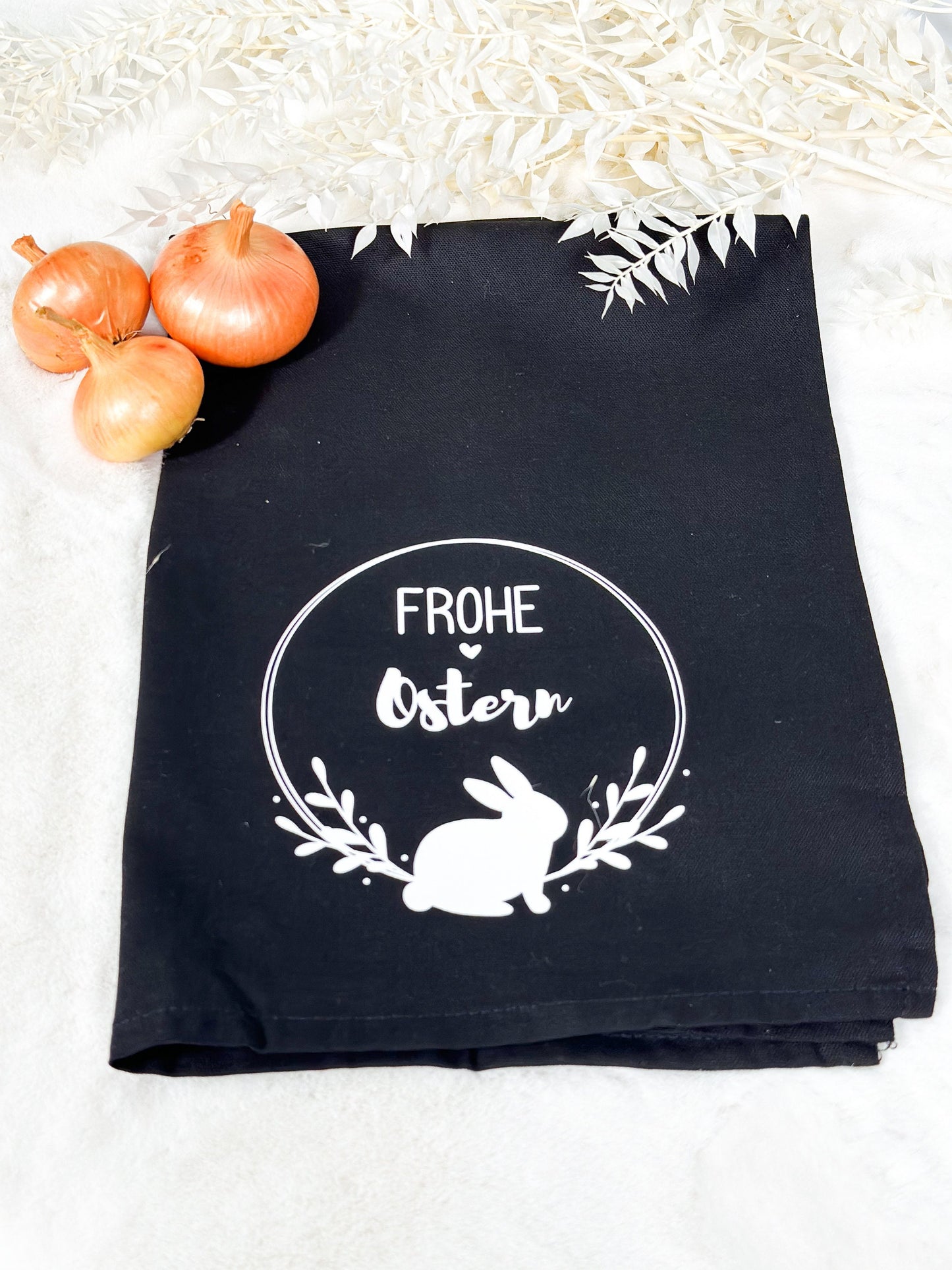 Geschirrtuch mit Ostern Motiv