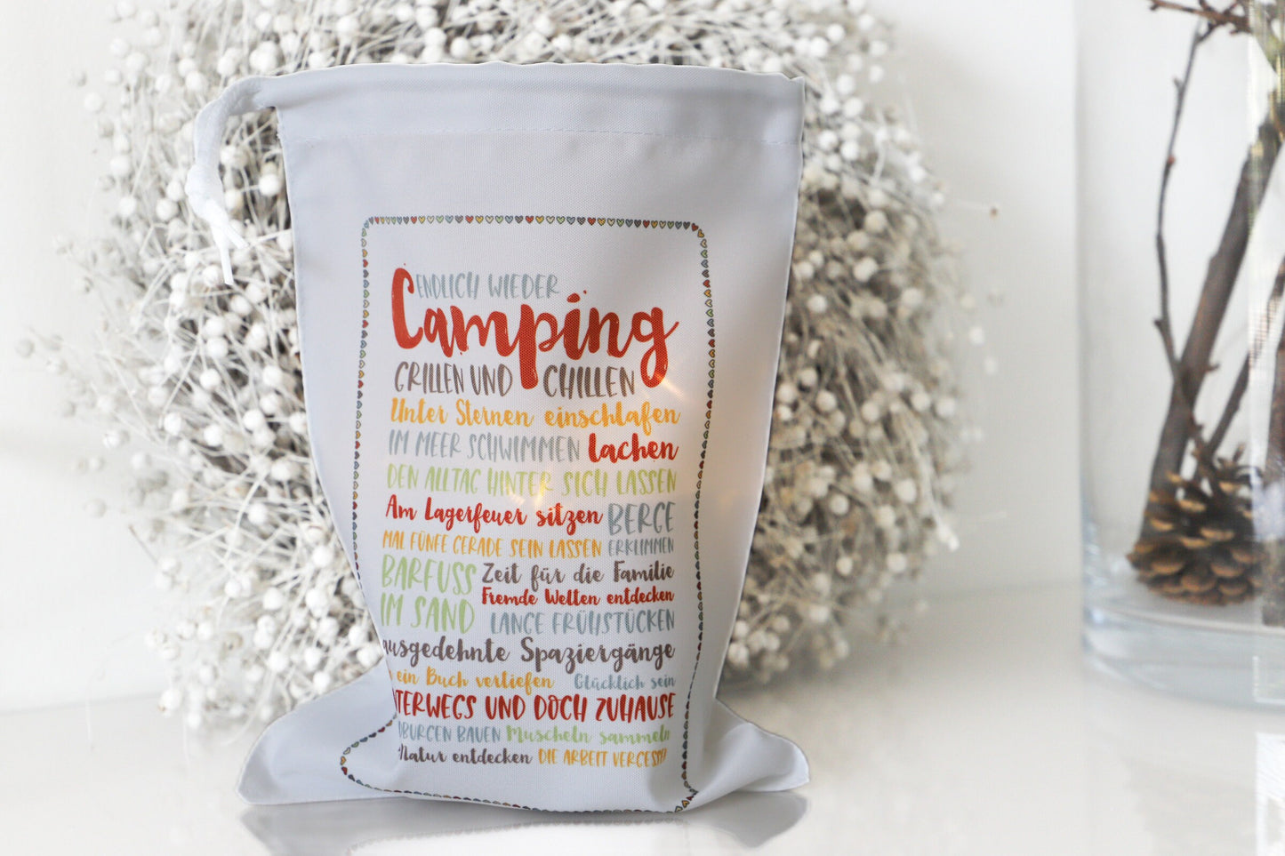 Lichtbeutel Camping