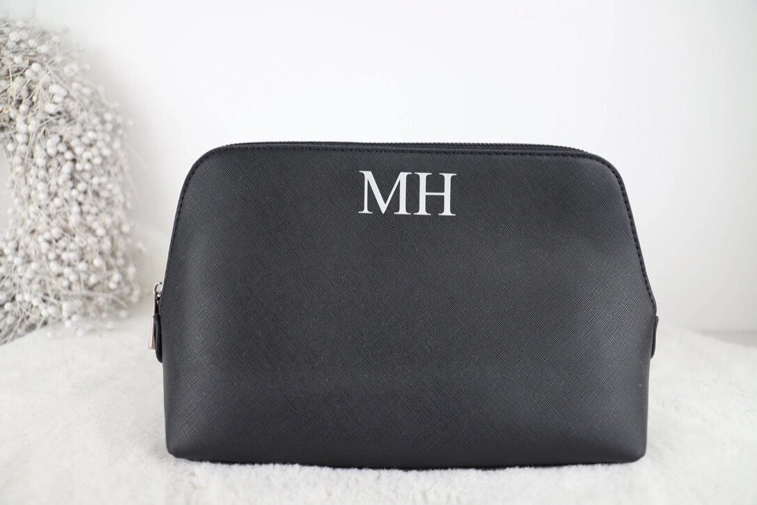 Personalisierte Kosmetiktasche mit Initialen für Männer