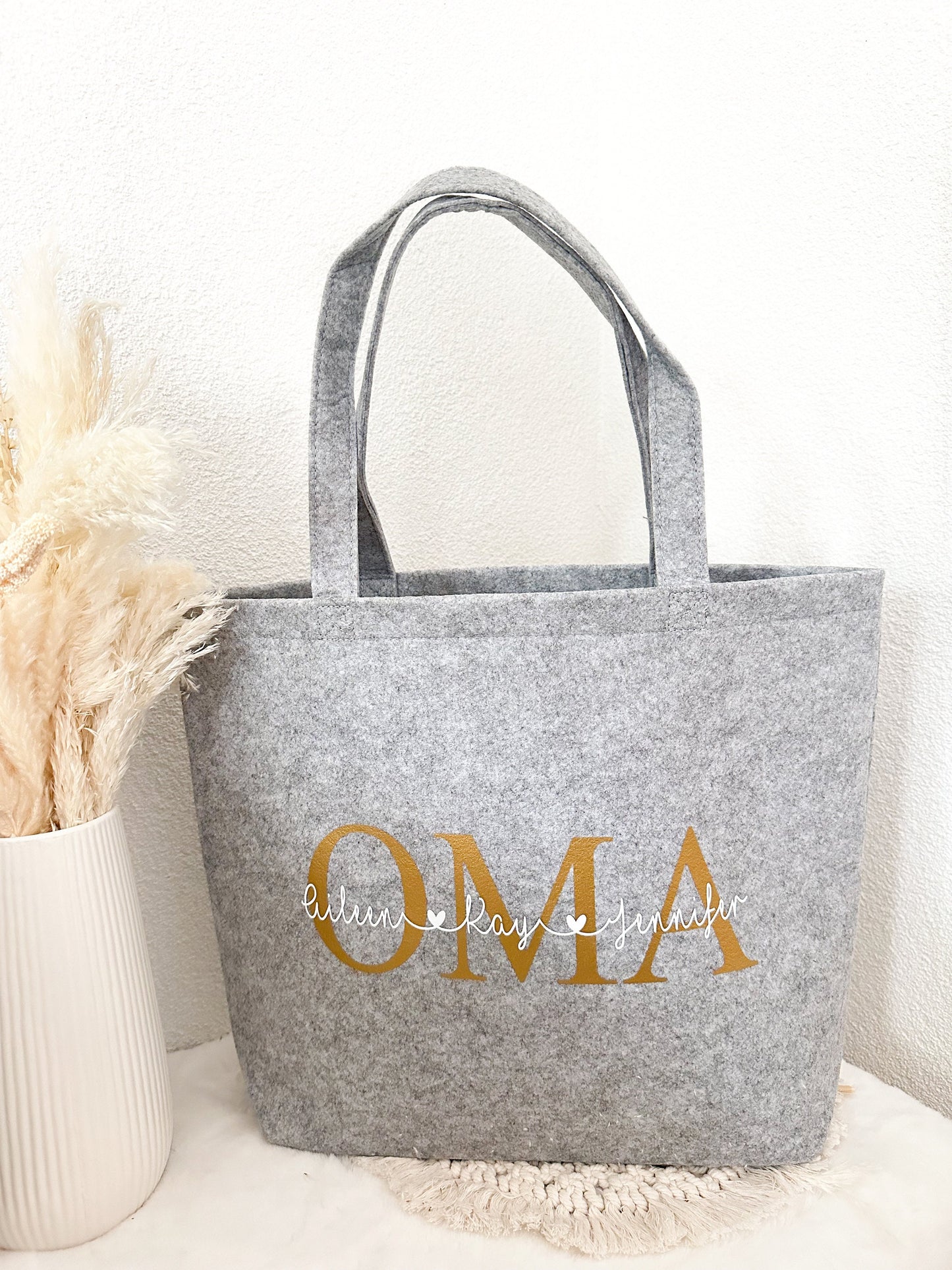 Filz Tasche“Oma“