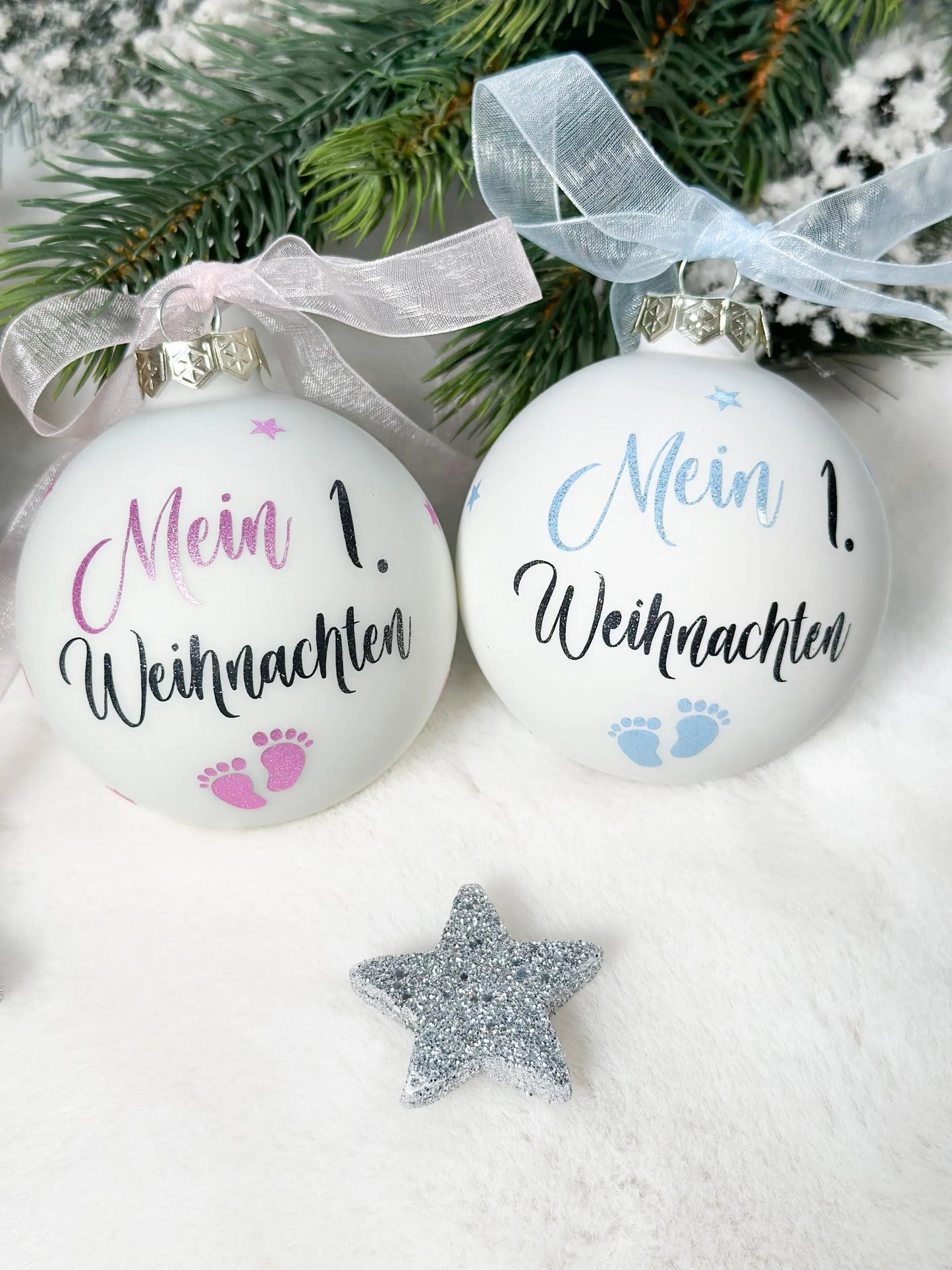 Weihnachtskugel „Mein erstes Weihnachten“