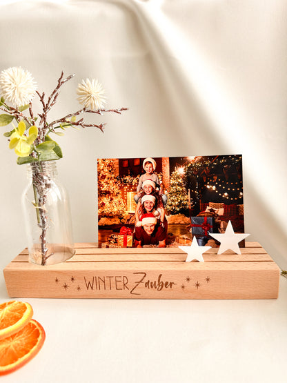 Kartenständer-"Winter Zauber"