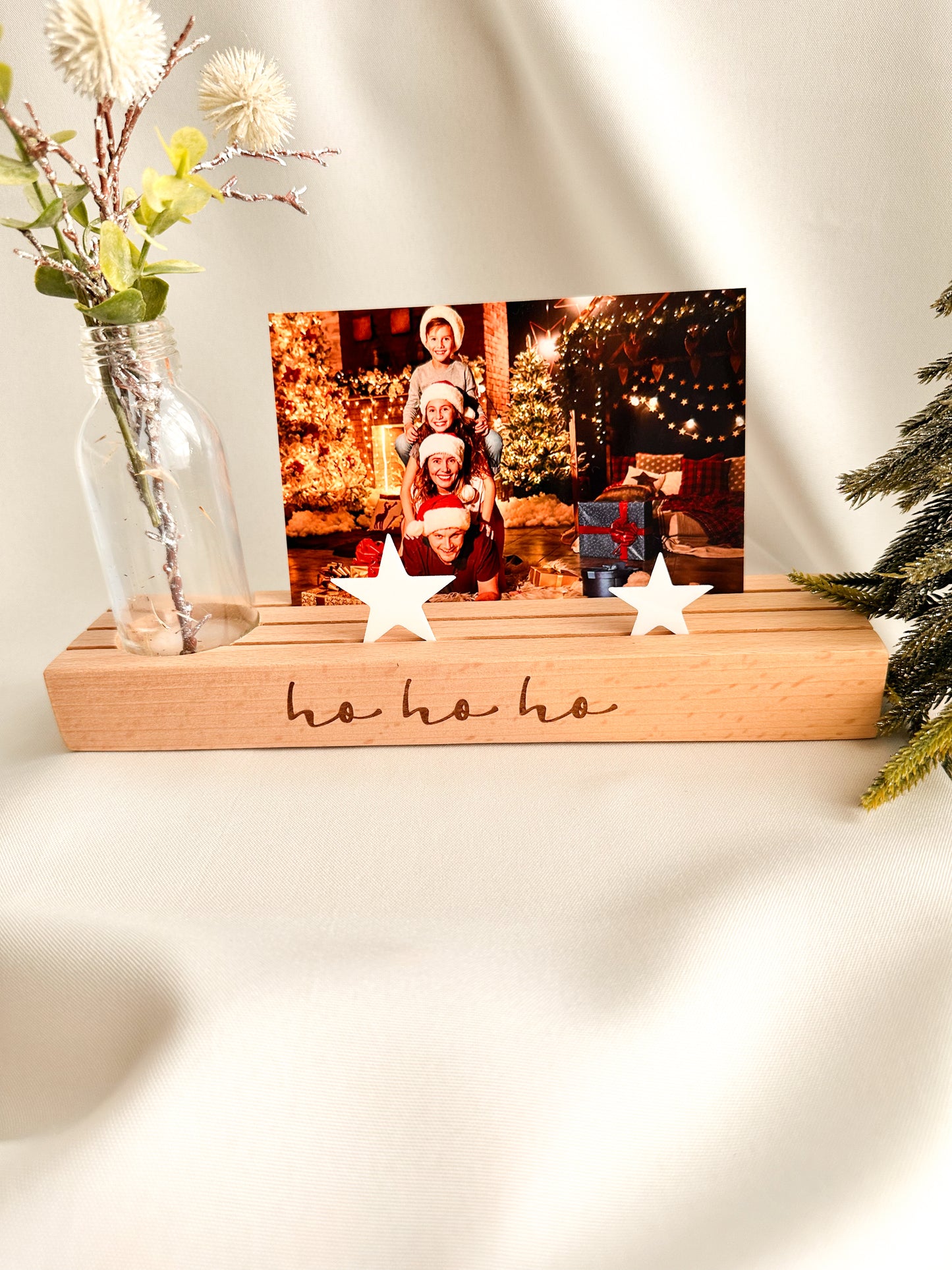 Kartenständer- "ho ho ho"