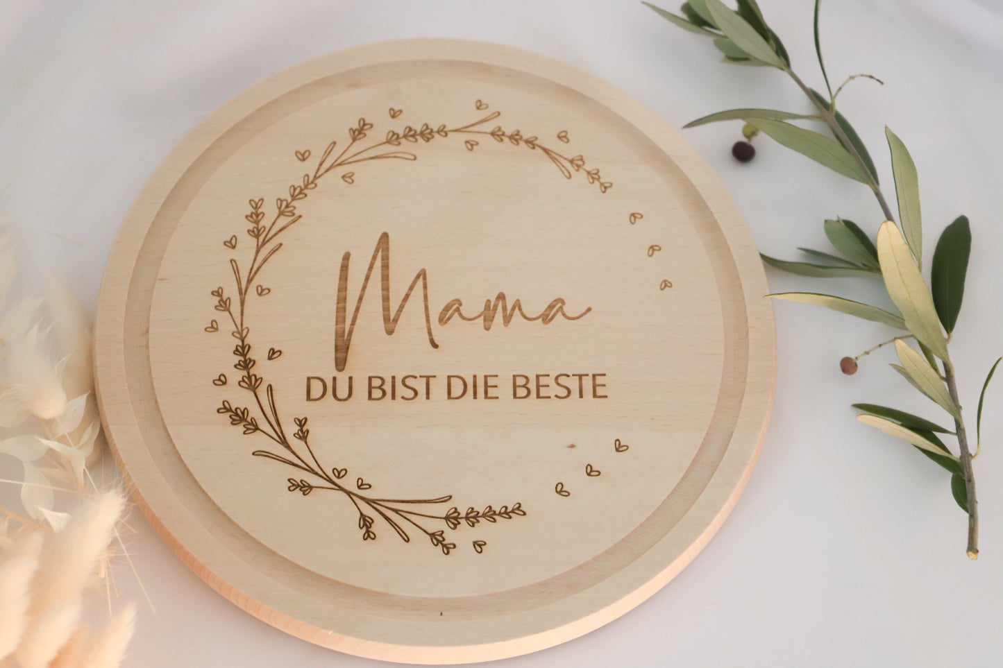 Brettchen " Mama du bist die Beste"