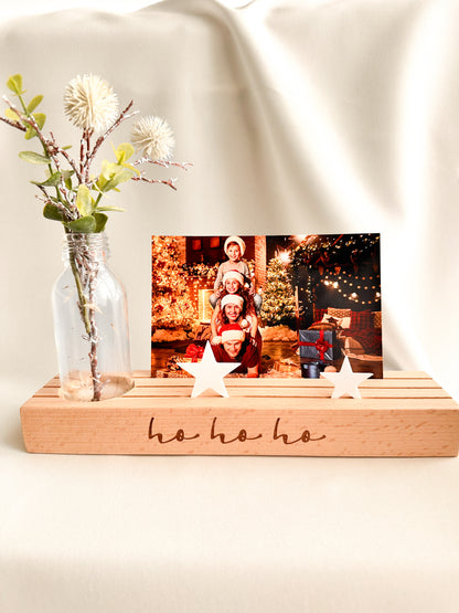 Kartenständer- "ho ho ho"