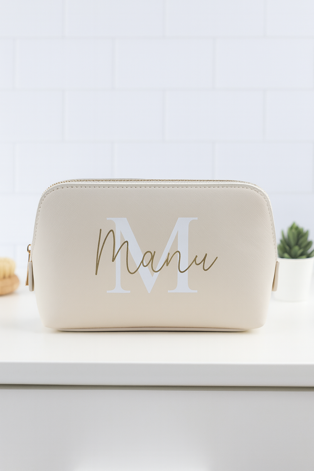 Personalisierte Kosmetiktasche mit  Namen