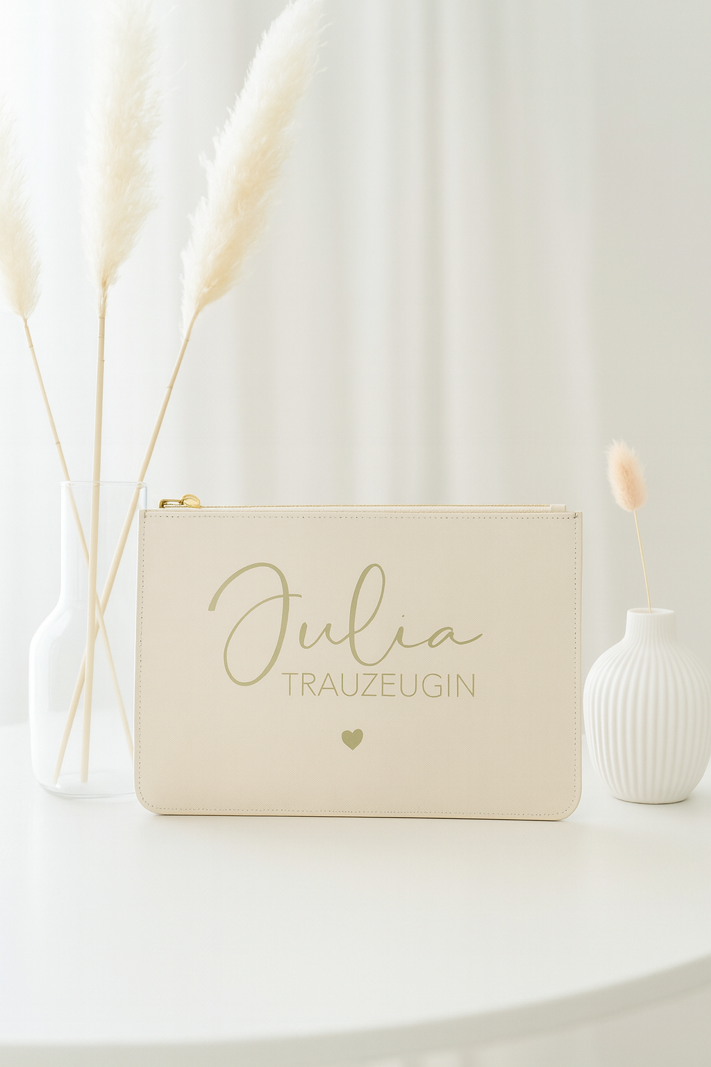Personalisierte Clutch Trauzeugin