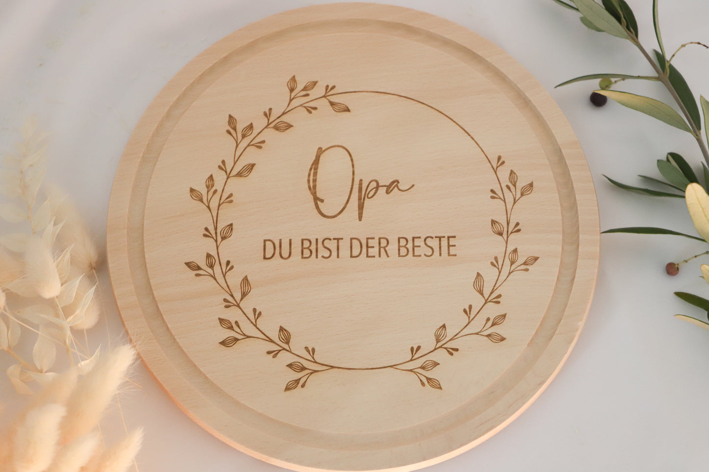 Brettchen " Opa du bist der Beste"