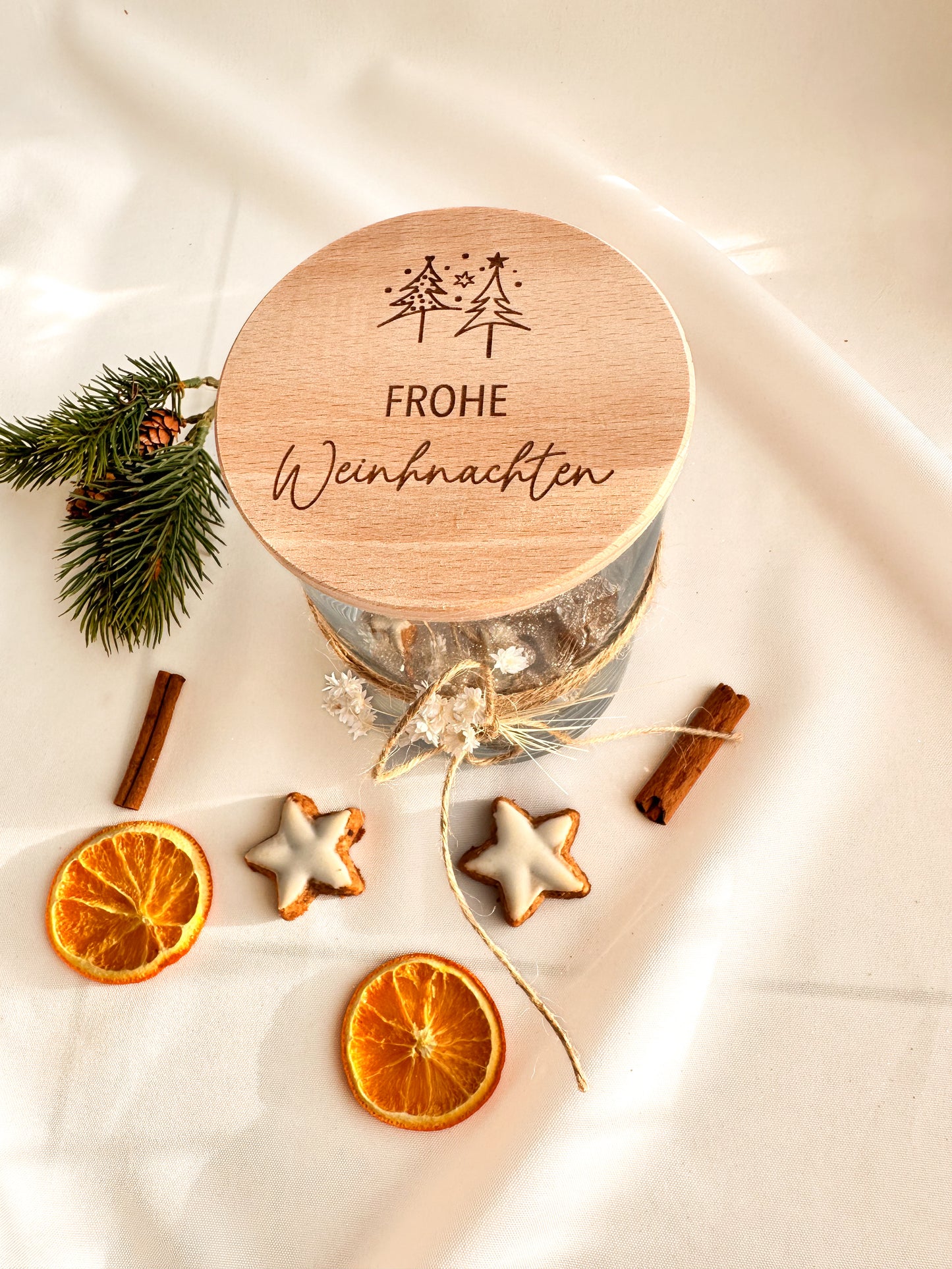 Vorratsglas-Weihnachten