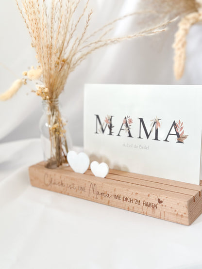 Kartenständer-Glück ist eine Mama wie Dich zu haben