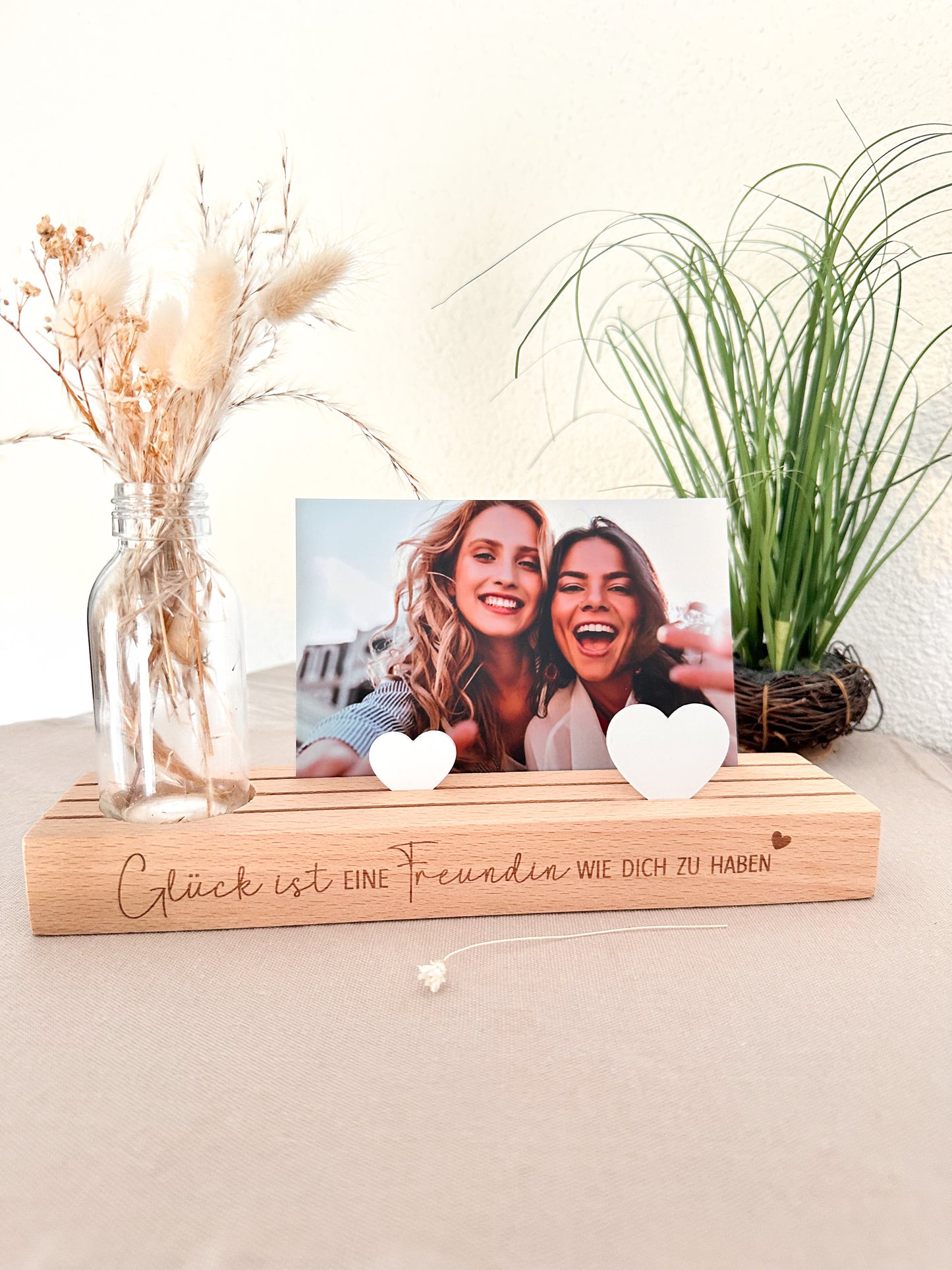 Kartenständer -Glück ist eine Freundin wie Dich zu haben