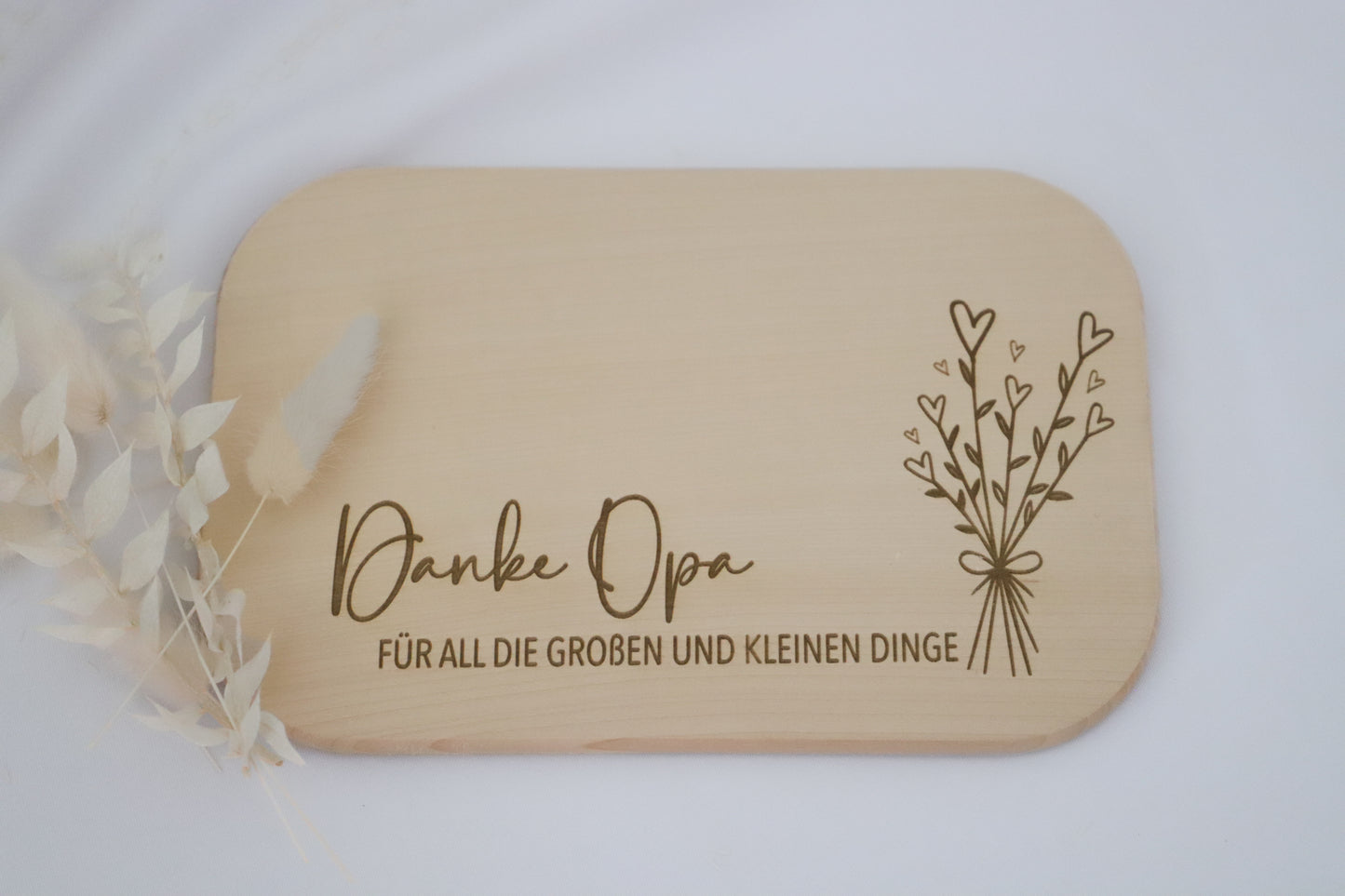 Brettchen "Danke Opa"