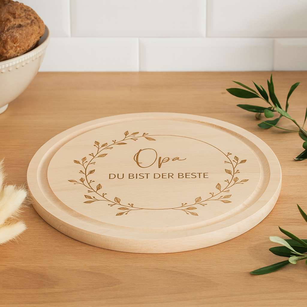 Brettchen " Opa du bist der Beste"