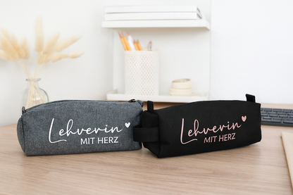 Schulmäppchen“ Lehrerin mit Herz“