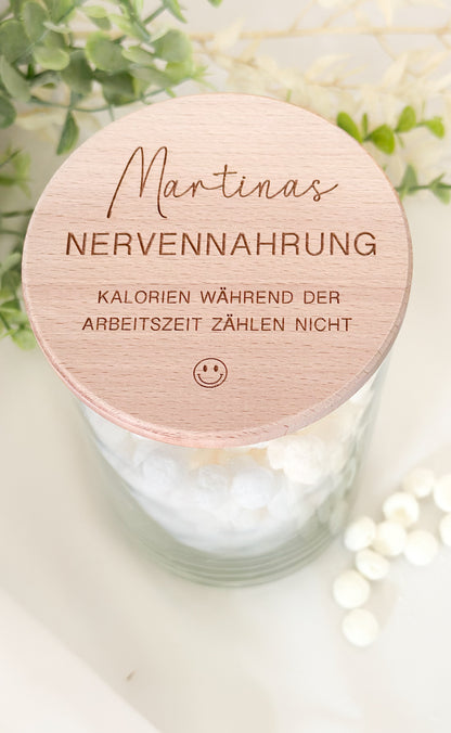 Personalisertes Vorratsglas