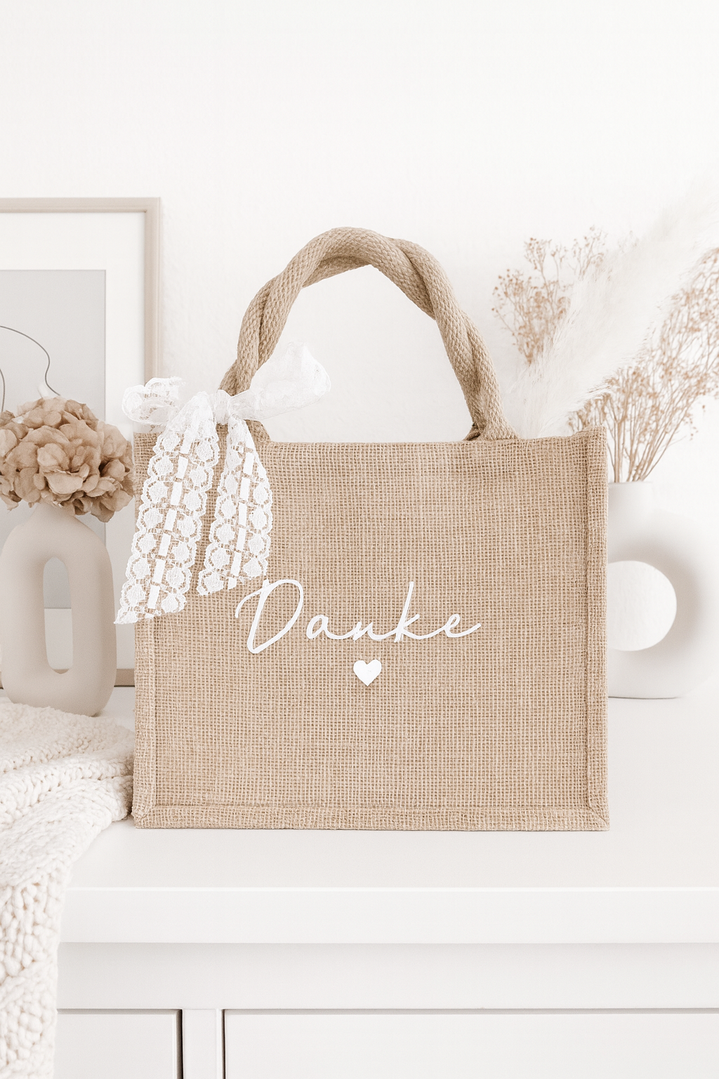 Jute Tasche  „Danke“