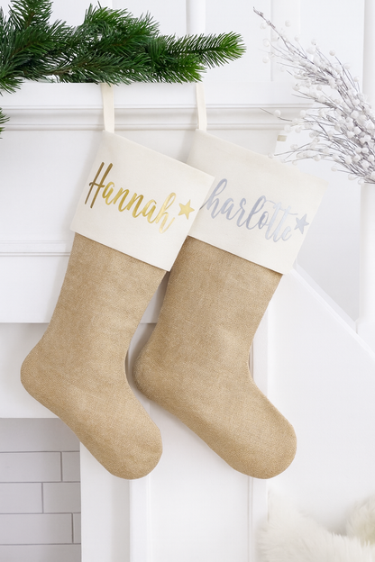 Nikolausstifel personalisiert mit Name