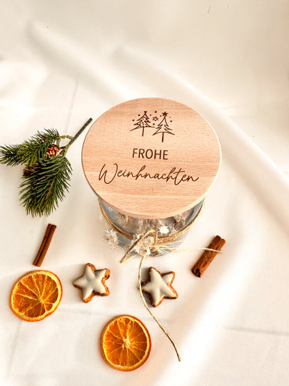 Vorratsglas-Weihnachten