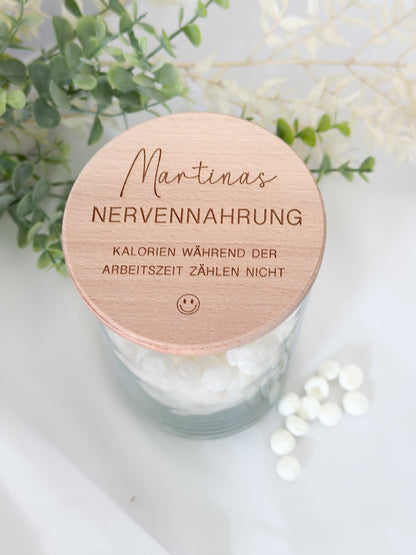 Personalisertes Vorratsglas