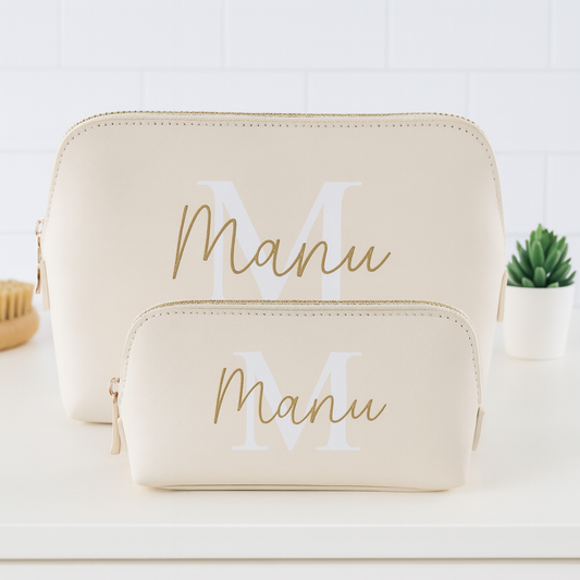 Personalisierte Kosmetiktasche mit  Namen