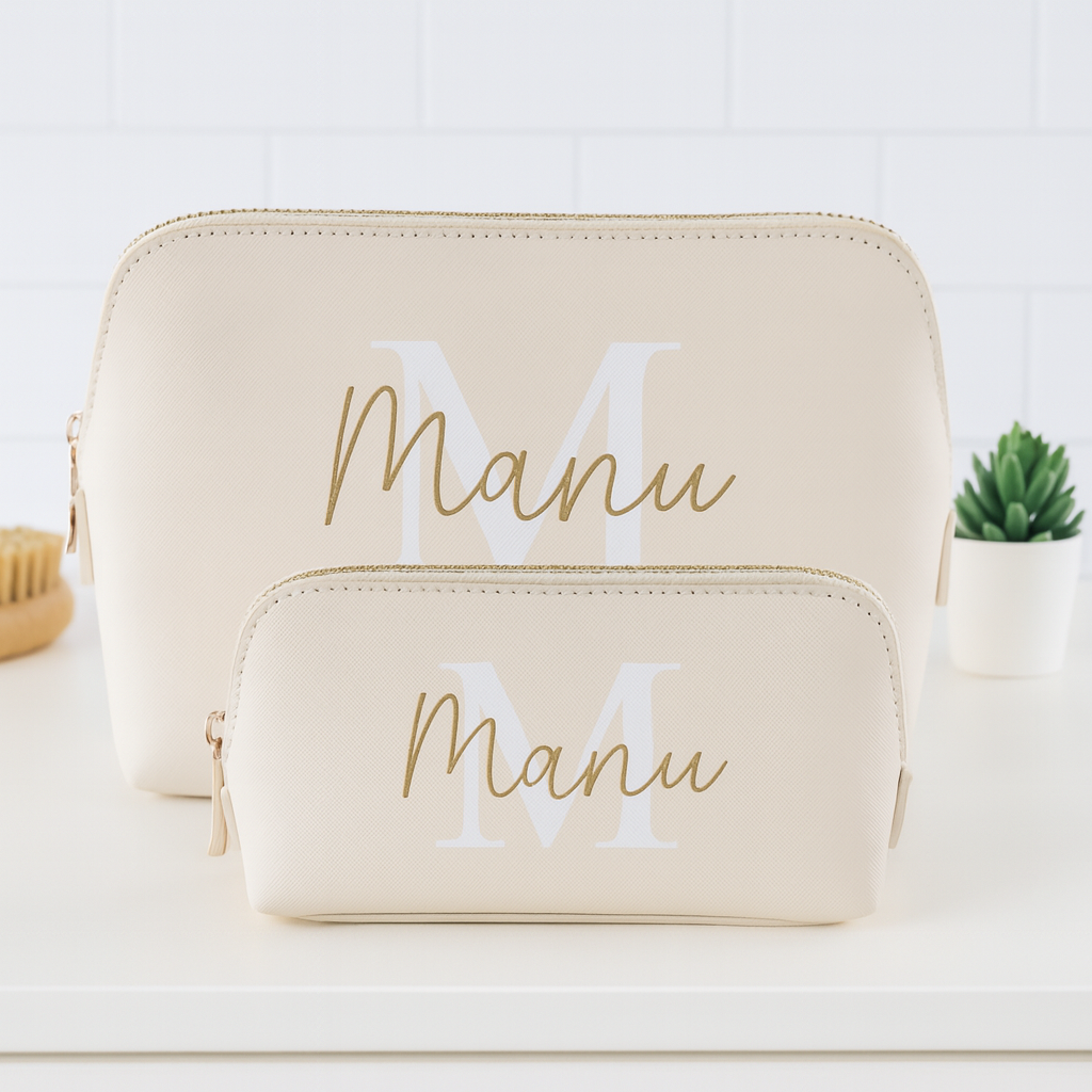 Personalisierte Kosmetiktasche mit  Namen