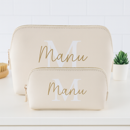 Personalisierte Kosmetiktasche mit  Namen