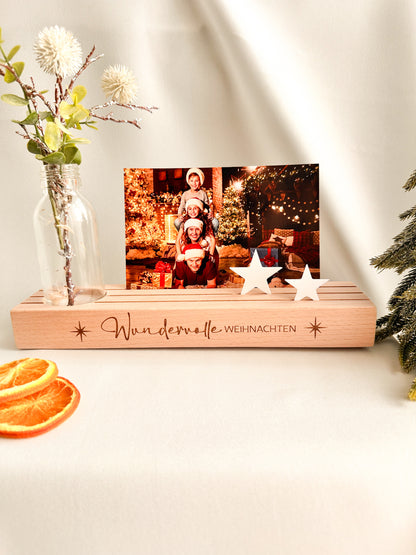 Kartenständer-"Wundervolle Weihnachten"