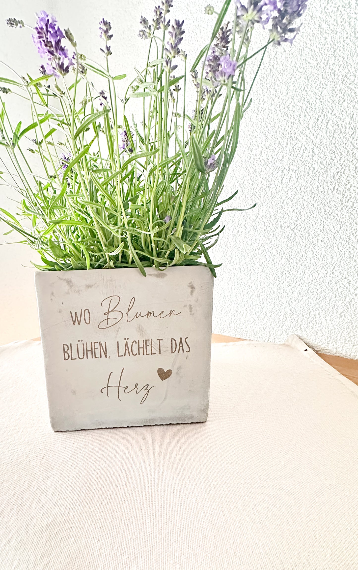 Blumentopf- "wo Blumen blühen"
