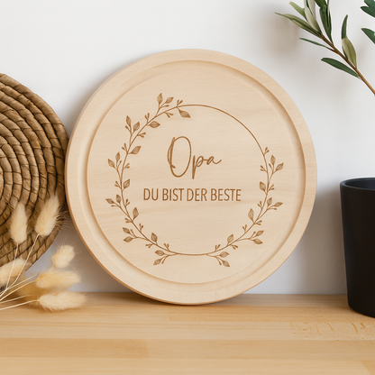 Brettchen " Opa du bist der Beste"