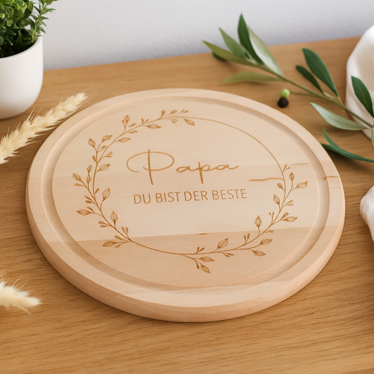 Brettchen " Papa du bist der Beste"