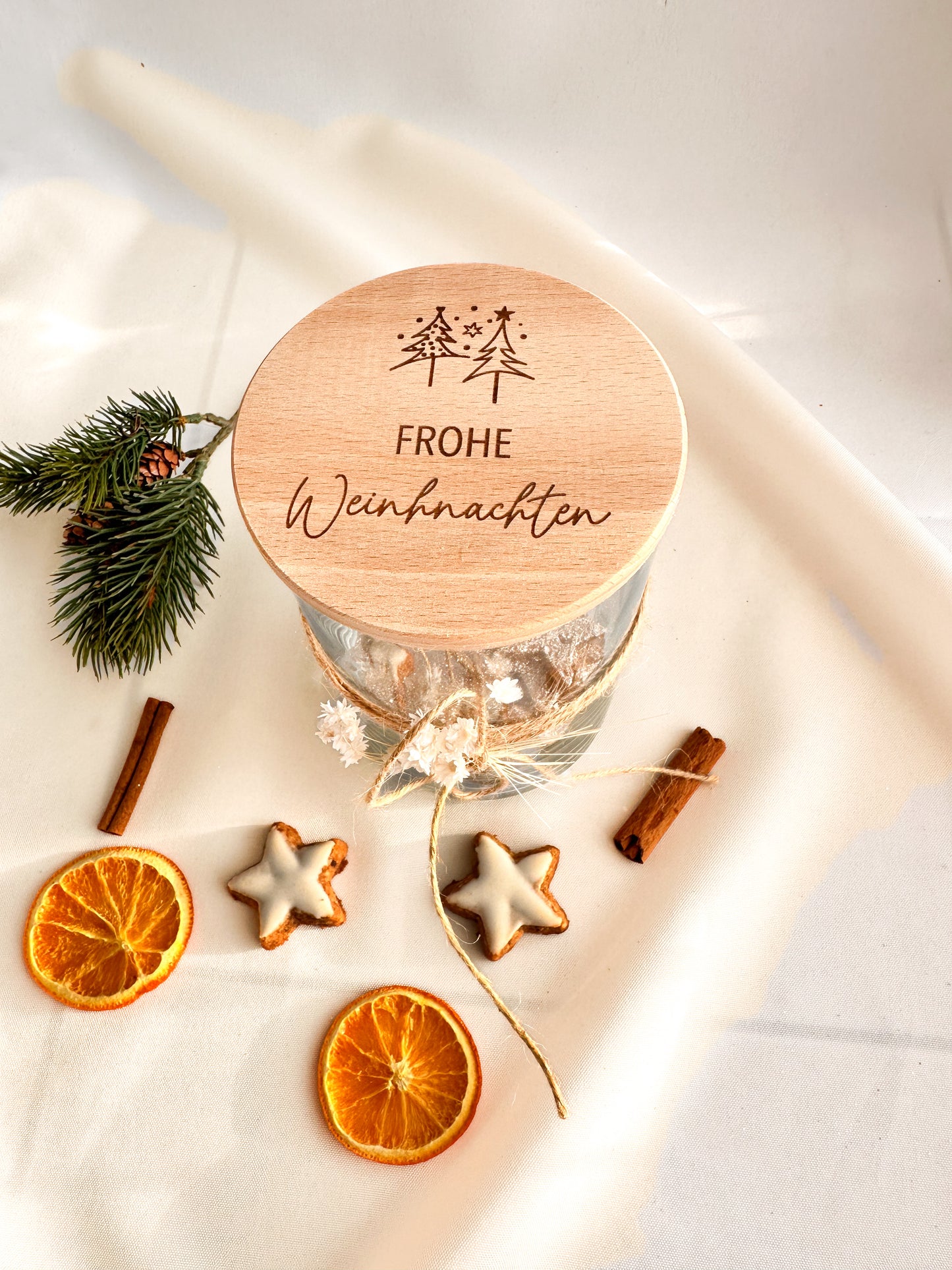 Vorratsglas-Weihnachten