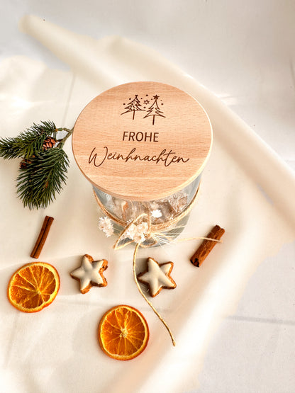 Vorratsglas-Weihnachten